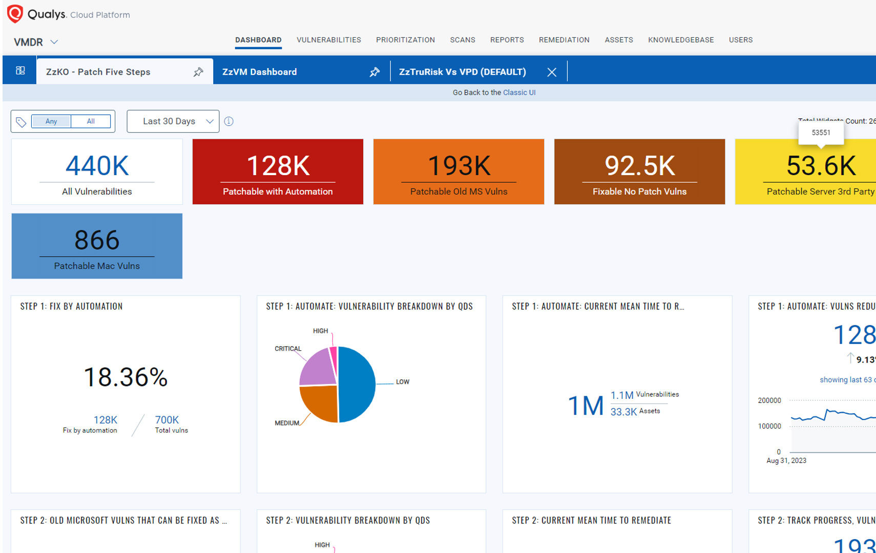 Parches Qualys VMDR 2.0 para sistemas remotos