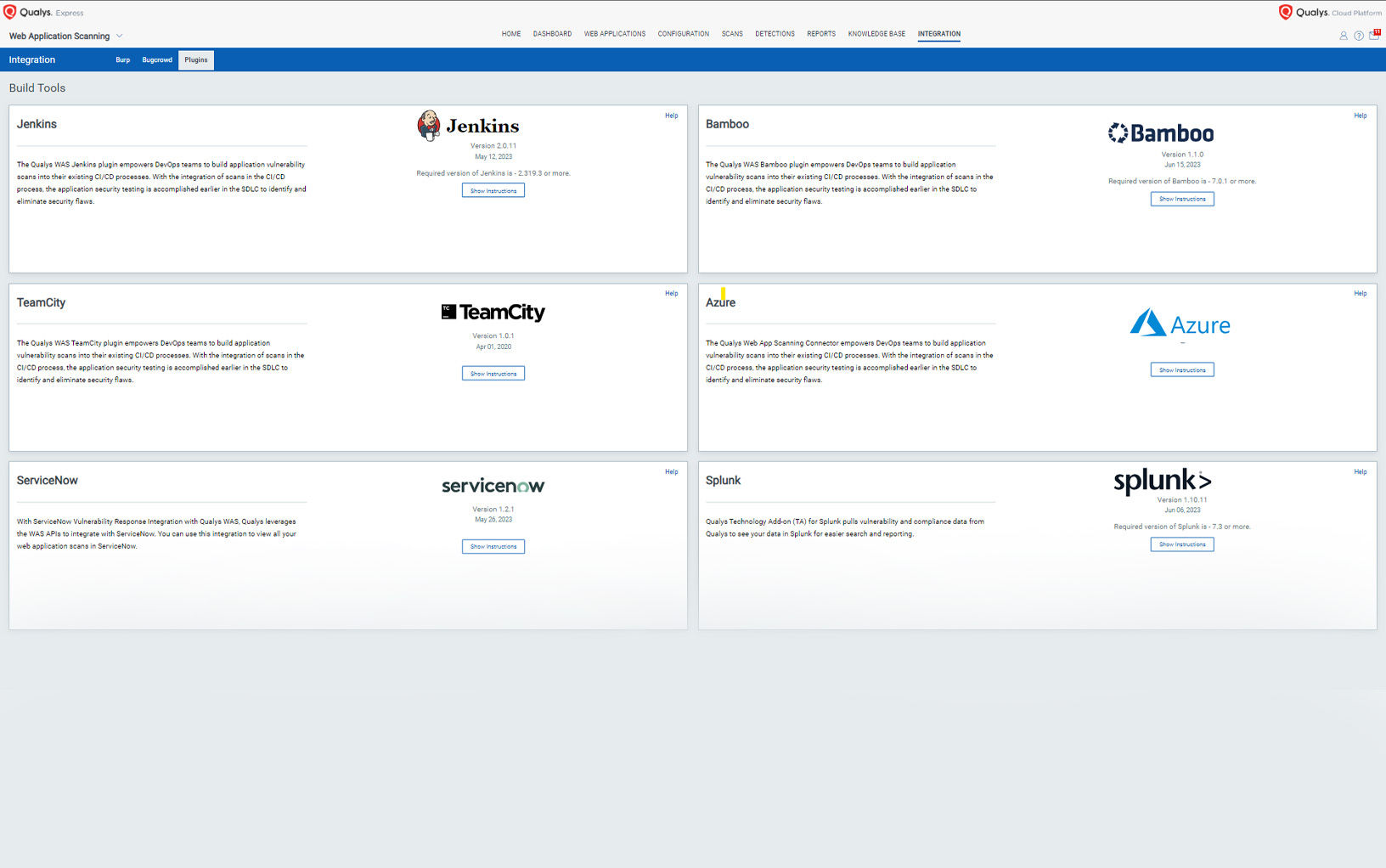 Guía de configuración adicional para el escaneo de aplicaciones web de Qualys