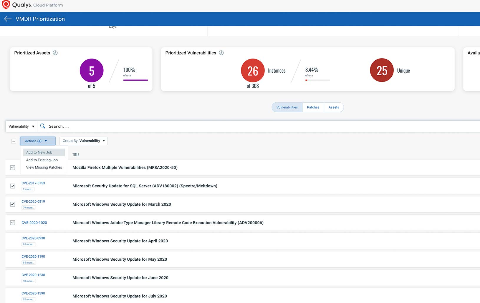 Priorización de Qualys VMDR