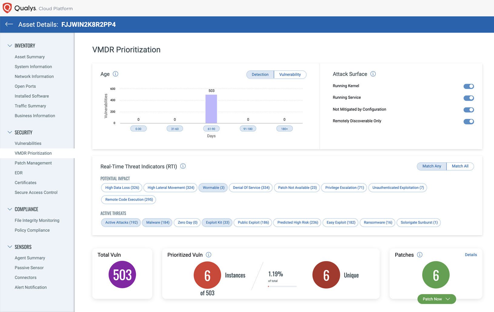 Priorización de Qualys VMDR 2.0